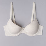 Reggiseno imbottito con ferretto - ECRU MELANGE - 1428