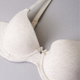 Reggiseno imbottito con ferretto - ECRU MELANGE - 1428