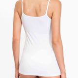 Canotta con spallina sottile - BIANCO - 1430