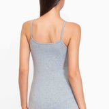 Canotta con spallina sottile - GRIGIO MELANGE - 1430