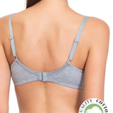 Reggiseno francese senza ferretto - GRIGIO MELANGE - 1440