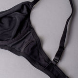 Reggiseno francese con ferretto - NERO - 1442