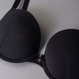 Push-up con coppe graduate e ferretto - NERO - 1444