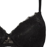 Reggiseno con coppe graduate, senza ferretto - NERO - 1776