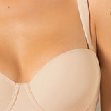 Body con ferretto, coppe imbottite e spalline removibili - CIPRIA - 1852