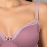 Reggiseno francese con ferretto in tessuto jacquard - MALVA - 1870