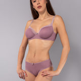 Reggiseno francese con ferretto in tessuto jacquard - MALVA - 1870
