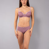 Reggiseno francese con ferretto in tessuto jacquard - MALVA - 1870