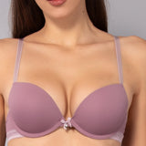 Push-up con coppe graduate in tessuto jacquard - MALVA - 1874