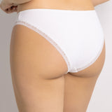 Slip in tessuto jacquard - BIANCO LATTE - 1875