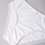 Slip alto in tessuto jacquard - BIANCO LATTE - 1879