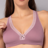 Reggiseno triangolo non imbottito senza ferretto in tessuto jacquard - MALVA - 1886