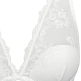Bralette con coppe imbottite e ferretto - BIANCO LATTE - 1958