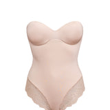 Body con coppe graduate, ferretto invisibile e spalline rimovibili - CIPRIA - 1978