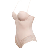 Body con coppe graduate, ferretto invisibile e spalline rimovibili - CIPRIA - 1978