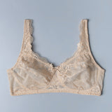 Reggiseno francese in pizzo senza ferretto, con regolatore supplementare - CIPRIA - 2440