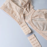 Reggiseno francese in pizzo senza ferretto, con regolatore supplementare - CIPRIA - 2440