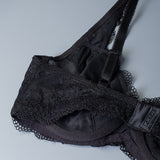 Reggiseno francese con ferretto e regolatore supplementare - NERO - 2442