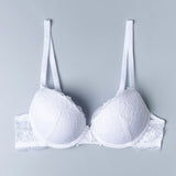 Push-up con coppe graduate e ferretto - BIANCO - 2444