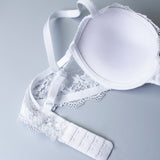 Push-up con coppe graduate e ferretto - BIANCO - 2444