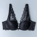 Bralette con coppe imbottite e ferretto - NERO - 2451