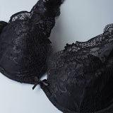 Bralette con coppe imbottite e ferretto - NERO - 2451