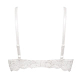 Push-up con coppe aria-gel, ferretto e spalline removibili - BIANCO - 2468