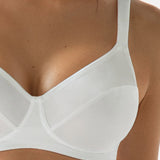 Reggiseno francese senza ferretto con regolatore supplementare - BIANCO - 2540