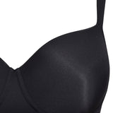 Reggiseno con coppe imbottite e ferretto - NERO - 2552
