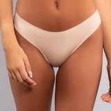 Brasiliana taglio laser in cotone e pizzo - SKIN - 5117