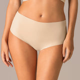 Slip alto taglio laser in cotone e pizzo - SKIN - 5119