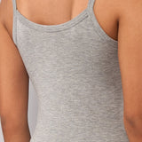 Canotta con Spalline Sottili in Modal - GRIGIO MELANGE - 6000