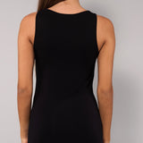Canotta Spalla Larga in Modal - NERO - 6004