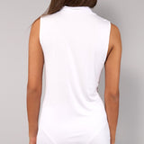 Lupetto Smanicato Collo Alto in Modal - MILK - 6006