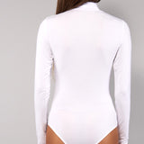 Body a Collo Alto in Modal - MILK - 6018