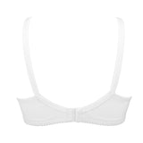 Reggiseno francese foderato in cotone, senza ferretto - BIANCO - 971