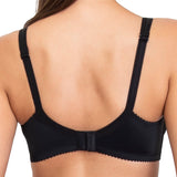Reggiseno francese foderato in cotone, senza ferretto - NERO - 971