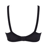 Reggiseno francese foderato in cotone, senza ferretto - NERO - 971