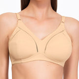 Reggiseno francese foderato in cotone, senza ferretto - SKIN - 971