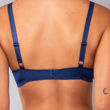 Reggiseno francese con ferretto - BLU - 7830
