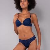 Push-up con coppe graduate e ferretto - BLU - 7834