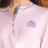 Pigiama serafino - ROSA - 7 - ROSA - CD15