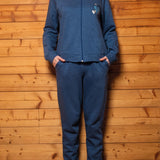 Tuta zip - DENIM MELANGE - 7 - DENIM MELANGE - SE14
