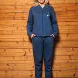 Tuta zip - DENIM MELANGE - 7 - DENIM MELANGE - SE14