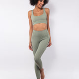 Reggiseno sportivo Akty - VERDE MILITARE - AT07