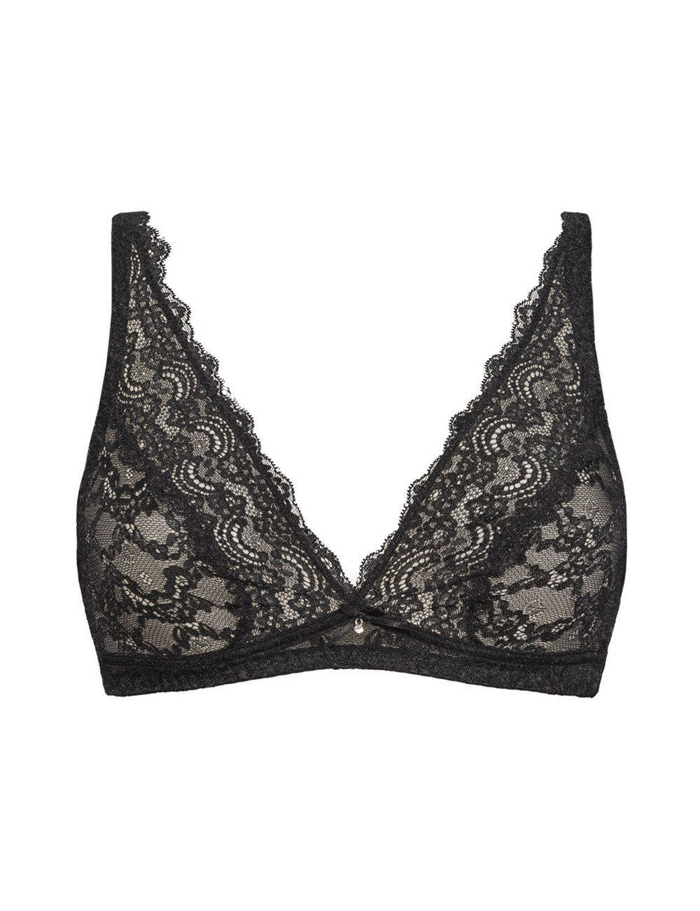 Reggiseno Senza Ferretto Imbottito Reggiseno a Triangolo con Imbottito  Reggiseno a Bustino Top Reggiseno Schiena Nuda Bra Senza Sexy Bralette da  Donna