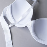 Reggiseno con coppe imbottite e ferretto invisibile - BIANCO - 1328
