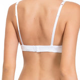 Reggiseno con coppe imbottite e ferretto invisibile - BIANCO - 1328