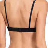 Reggiseno con coppe imbottite e ferretto invisibile - NERO - 1328