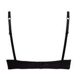 Reggiseno con coppe imbottite e ferretto invisibile - NERO - 1328